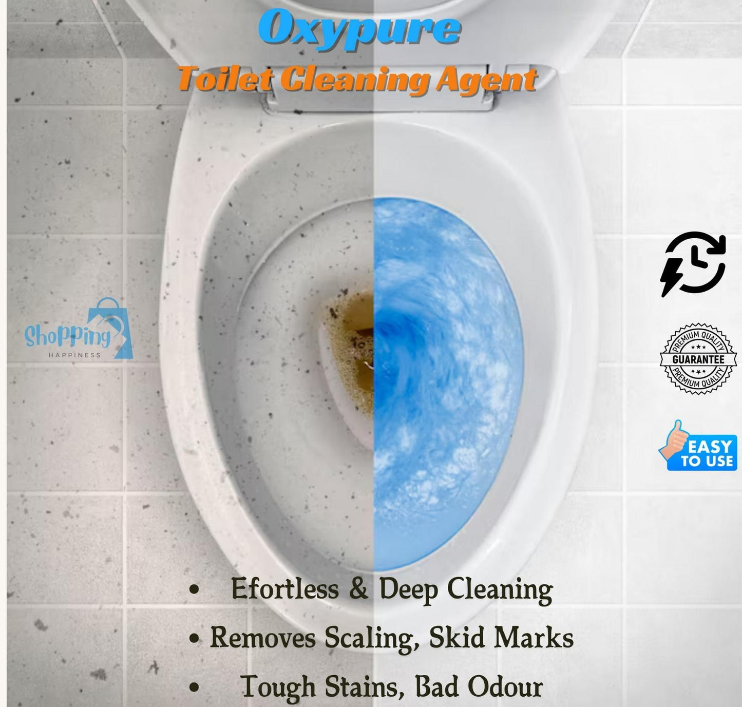 (Buy 1 Get 1 Free) OxyPure Toilet Cleaning Agent
