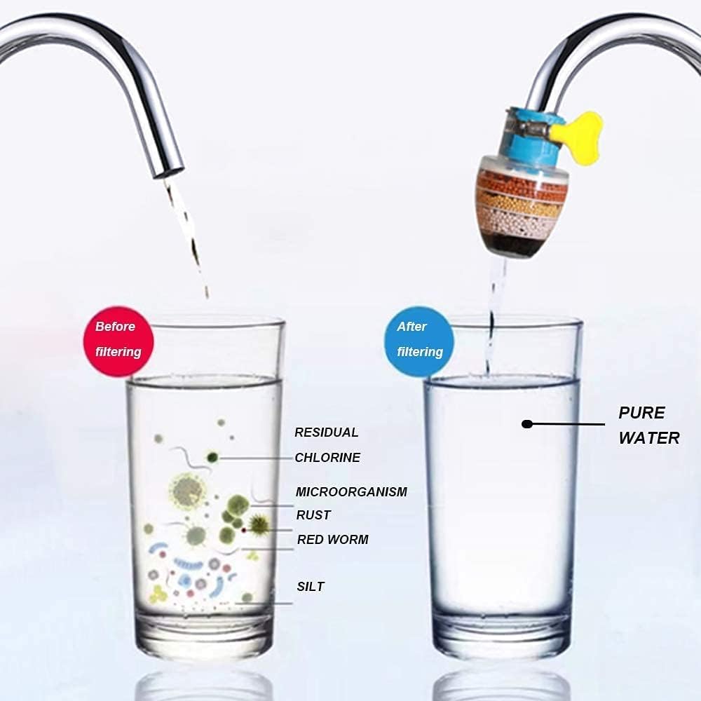 Multi-Layer Activated Carbon Water Faucet Filter 💧(Buy 1 Get 1 Free)