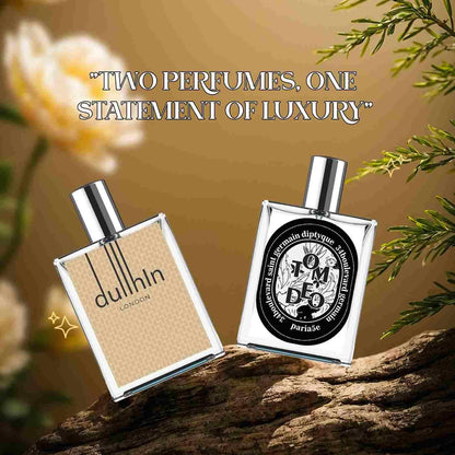 Inspired Perfume Combo: Diptyque Tam Dao & Dunhill Icon Elite used by SRK- Buy 1 Get 1 Free