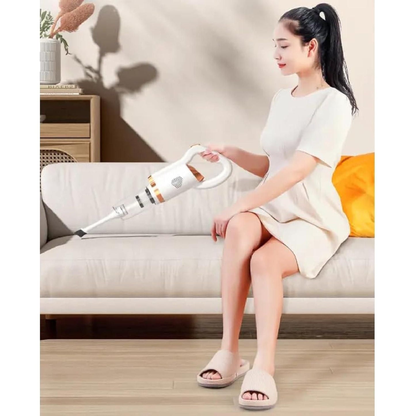 Cordless Vacuum Cleaner –  Powerful Suction for Home & Car