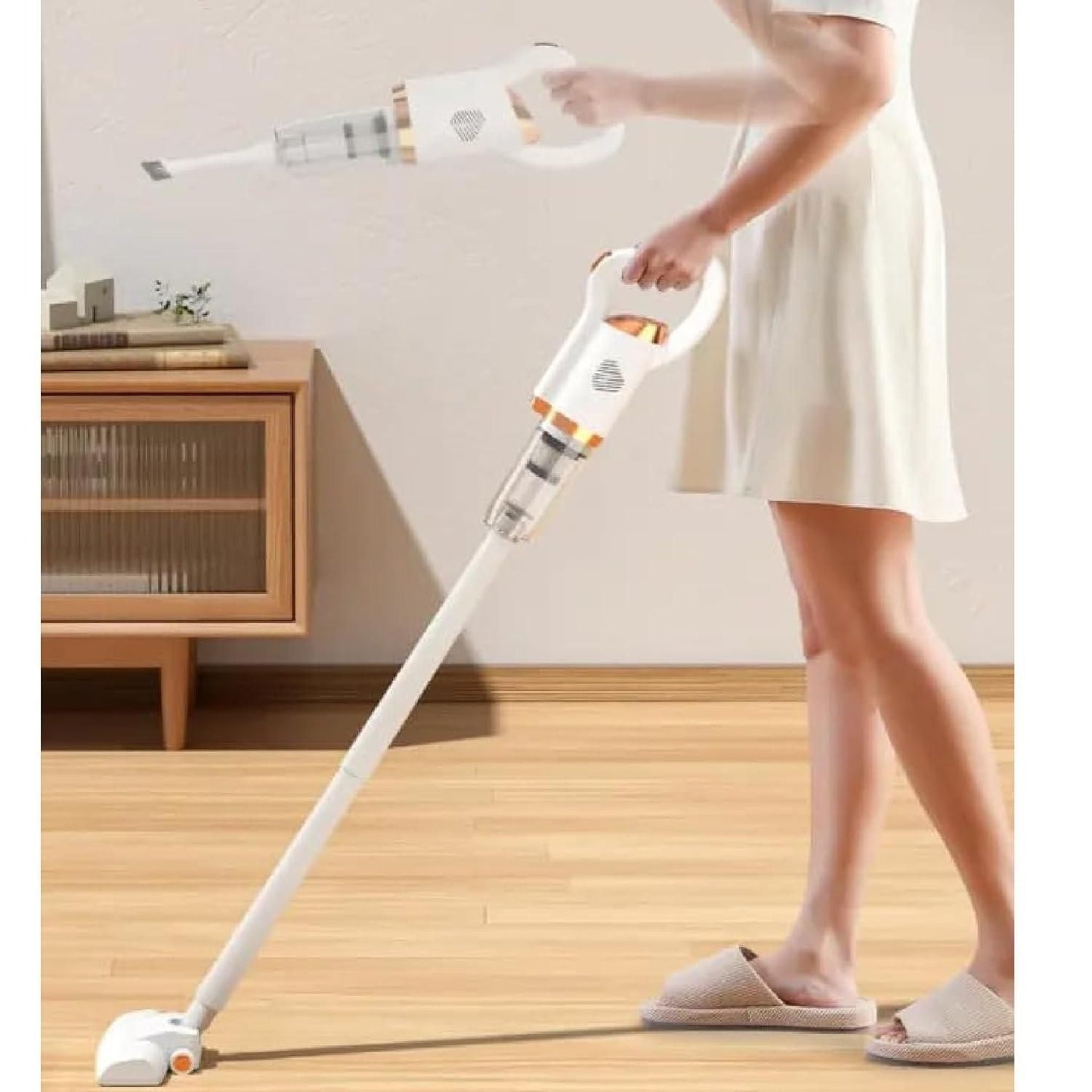 Cordless Vacuum Cleaner –  Powerful Suction for Home & Car
