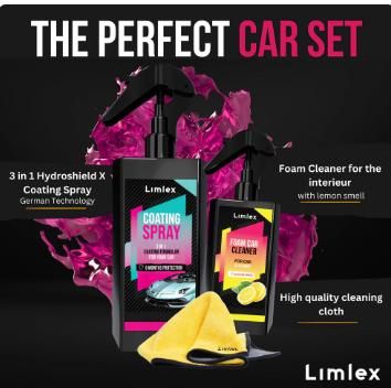 PlatinumShield X German Coating Spray & Foam Cleaner Combo 🚗✨